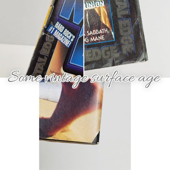 Metal Edge Magazine Vintage 1999 Metallica Korn Marilyn Manson KISS w/ Calendar - Picture 7 of 10